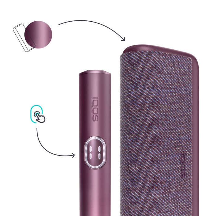 Пристрій IQOS ILUMA PRIME i Model Garnet Red купити за вигідною